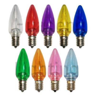 China Wholesale Indoor/Ourdoor China C9 SMD LED Christmas Light Pattern Decoration Tree Bulbs For Outdoor for sale