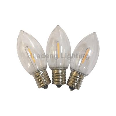 China Garden Christmas Decoration C9 Led Filament Bulb for sale