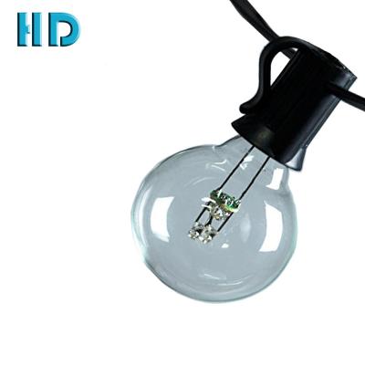 China Outdoor Indoor Decoration Patio Globe Led Outdoor Bulb Lights String G40 G50 Bulbs for sale