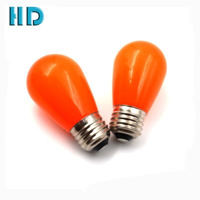 China Vintage edison s14 edison lights string decoration opaque orange indoor/ourdoor Christmas led bulb for sale