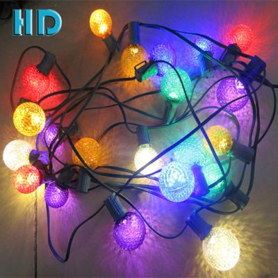 China Xmas LED Outdoor Multicolor Decorative String Lights Outdoor Christmas Garden Christmas Tree Ball Ball Lights for sale