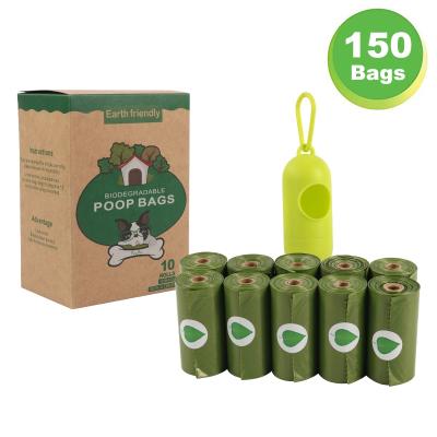 China Viable Small Dog Cat Degradable Poop Bags Earth-Friendly Pet Waste Sack Waste Bag for sale