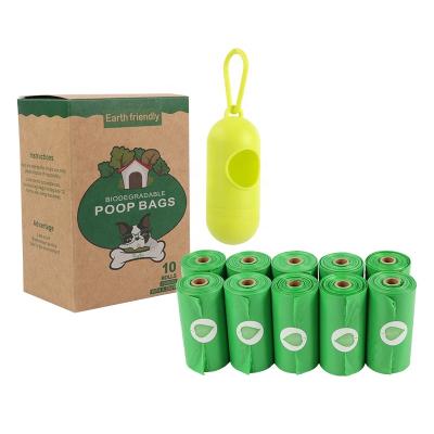 China Custom Print Sustainable Degradable Bio Products PPE Plastic Eco Friendly Dog Poop Bag for sale