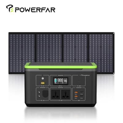 China Wireless Charging Emergency Using 1000W System Portable Power Station Portable Solar Power Station For Home Backup Backup Power Outages for sale