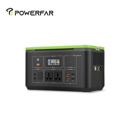 China 220v Lifepo4 1000w Wireless Charging Power Station Portable Generators, 1000w Power Bank 288000w UPS Rental Portable Power Station for sale