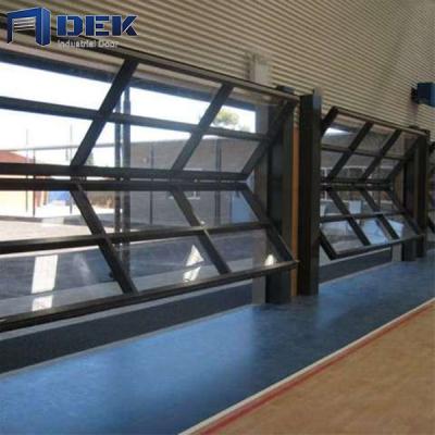 China Aluminum Vertical Folding Screen Bi-fold Soundproof Sliding Door for sale