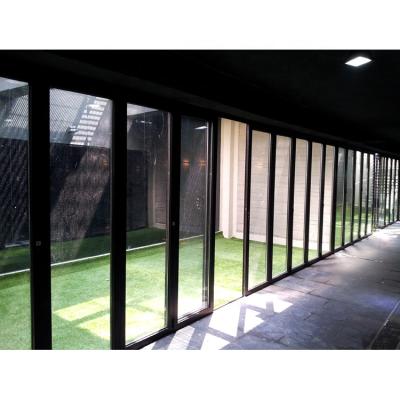 China Sound Insulation Horizontal Open Style Contemporary Metal Aluminum Folding Door for sale