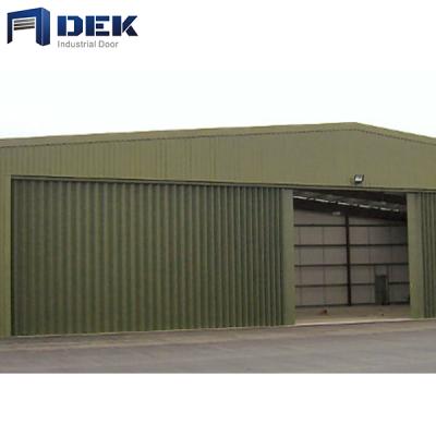 China Modern industrial folding door shutter for workshop for sale