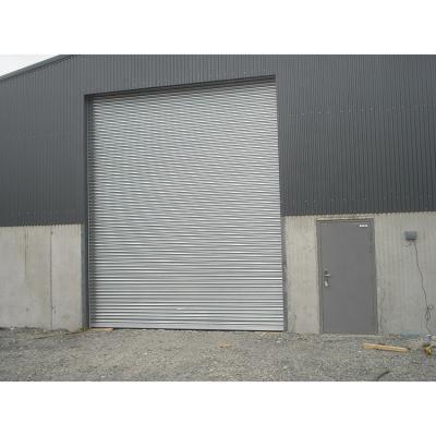 China Save Space Factory Warehouse Garage Wind Burglar Proof Aluminum Steel Rolling Shutter Door for sale