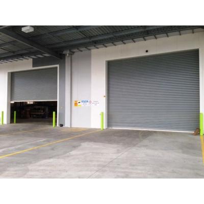 China Save Space Galvanized Steel Aluminum Alloy Garage Warehouse Shutter Rolling Door for sale