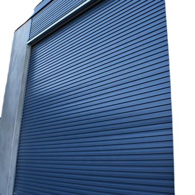 China Save Space High Speed ​​Heavy Wind Resistant Rolling Roller Shutter Industrial Steel Doors for sale