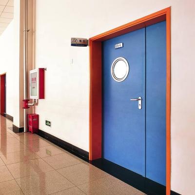 China Modern Commercial High Fire Safety Metal Fire Rated Custom Shopping Malls Fireproof Emergency Exit Door for sale