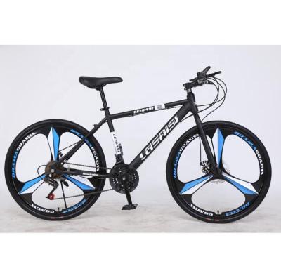 China High quality 26 inch tower steel frame mountain bicycle with three knife wheels for students for sale