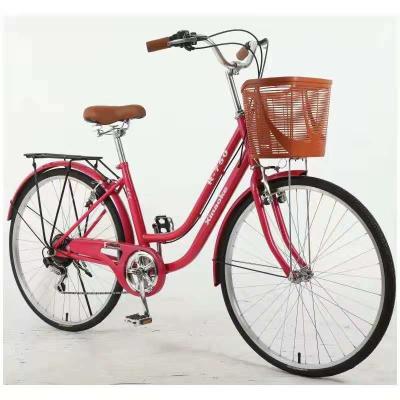 China 2021 hot selling street bicycle wholesale city bicycle 26 inch city bicycle for women for sale