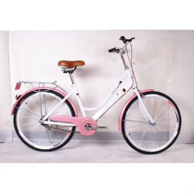 China China steel factory wholesales city bicycle 24 inch adult bicycle female model bicycles for hot sale for sale