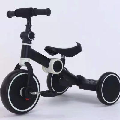 China Ride On Toy 2021 New Girl Wholesale Price Baby Tricycle Musical Foldable Stroller Bike For One Year Old Baby for sale