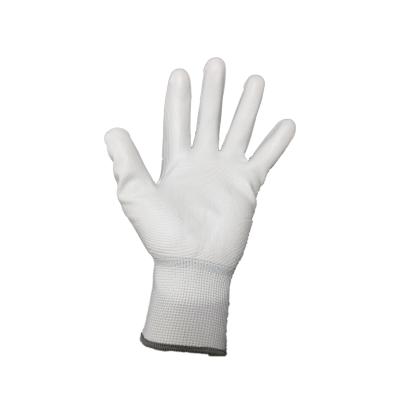 China Excellent Handle Engineering Insulated Safety Reusable Breathable PU Coated Latex Gloves For Assembly Industry for sale