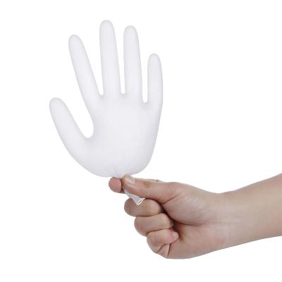 China Breathable Stretch Cheap Strong White PVC Gloves For Food Top Examination PVC Gloves High Quality Powder Free for sale