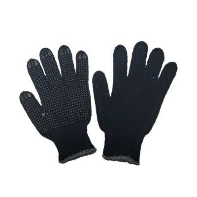 China Soft and comfortable to wear. high quality anti jump anti jump comfortable safety dotted hand gloves for construction work for sale