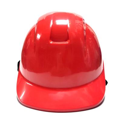 China Industrial Comfortable Construction Hard Hat / Industrial High Impact Strength ABS Round Helmet Safety Constructions for sale