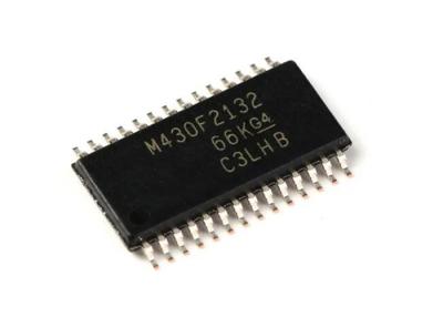 中国 16MHz MSP430F2132IPW 16BIT MIXED SIGNAL Microcontroller IC 28TSSOP Surface Mount 販売のため