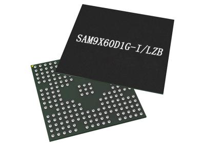 中国 集積回路の破片SAM9X60D1G-I/LZB 1 Gbit 600MHzマイクロプロセッサIC 販売のため