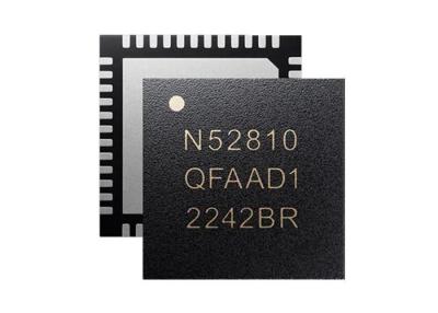 중국 2.4 기가헤르츠 송수신기 NRF52810-QFAA-E-R 48-VFQFN RF 시스템 큐킨 칩 판매용