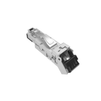 China DRP10188320001 Connectors Industrial Registered Jack Connector 8POS Industrial RJ Plug à venda