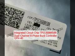 Integrated Circuit Chip TPS53688RSBR Dual-Channel 8-Phase Buck Controller QFN-40