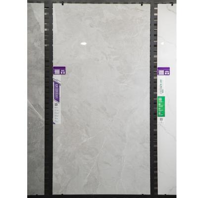 China Full Body Design 900x1800mm Ceramic Flooring Large Size Marble Look Flooring Tiles Europe Light Gray Marble Slab Porcelain Floor Tiles for sale