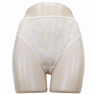 China Antibacterial Disposable Non-Woven Disposable Briefs SPA Cloth GUIDE pp Disposable Underwear for sale