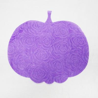 China Sustainable Type Banquet Mat Tabletop Item pp Nonwoven Tea Table Pumpkin Mat for sale