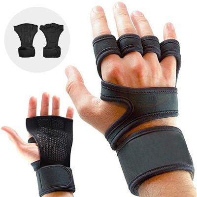 China Half Finger Gym Gloves Sports Dot Silicone Weightlifting Anti-slip Gloves Anti-slip Female Gym Gloves For Gym for sale