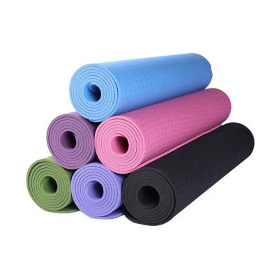 China Amazon Hot Sale Non Slip Durable Washable Waterproof Yoga Mats Non Slip Yoga Mats For Clubs Custom Printed Yoga Mat for sale