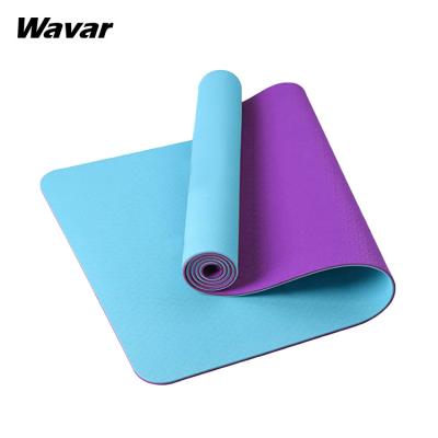 China Anti Slip Non Slip Yoga Mat Custom Printed High Quality Eco - Friendly Chocolate Yoga Mat For Adults for sale