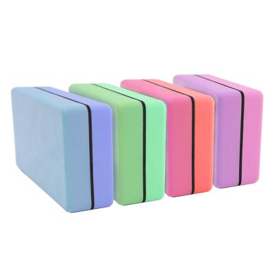 China Yoga Exercises Non-Slip Custom Printing Custom Logo EVA Recycled Foam Yoga Block Private Natural Custom Wholesale Wholesale for sale