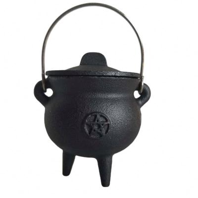 China Viable Pentagram Melting Altar Cauldron for Burning Sage Incense Pot Wicca Witchcraft Ceremony Ritual Tool Candles Offerings Smudge for sale