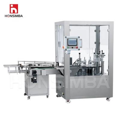 China Wholesale High Quality Convenient Efficient Food HONSIMBA Penicillin DHGX012 Automatic Bottle Filling And Capping Machine for sale