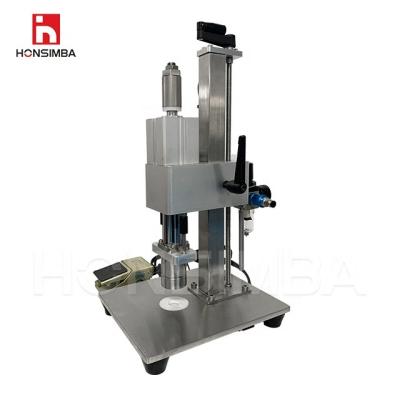 China Food HONSIMBA DFS15 Efficient High Quality Bulb Ambient Cap Pneumatic Rolling Machine for sale