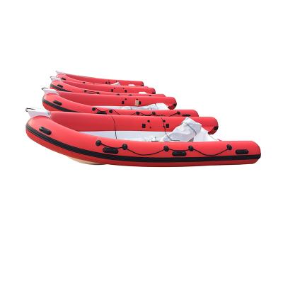 China Santa Inflatable Boat Fiberglass Relaxation Rigid Inflatable Boat for sale