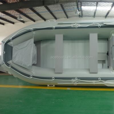 China PVC hypalon inflatable boat fabric for ASD-460 fishing boat inflatable potoon boat for sale for sale