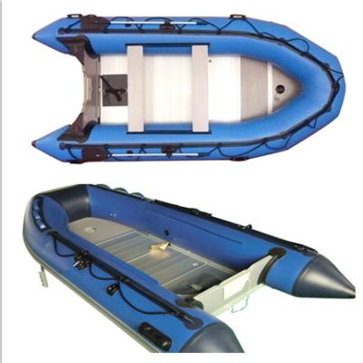 China Blue PVC Drak Paddle Cheap Blue Inflatable Boat ASM-320cm Military PVC Inflatable Boat for sale