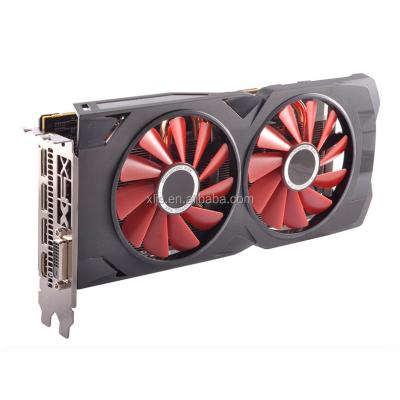 China Hot Selling Desktop XFX Rx580 8G For Gaming Desktop Graphics Cards RX 580 8GB GPU for sale