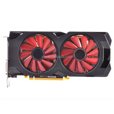 China XFX RX580 4G 2048SP GDDR5 Desktop Computer Gaming Desktop Video Card RX 580 4GB for sale