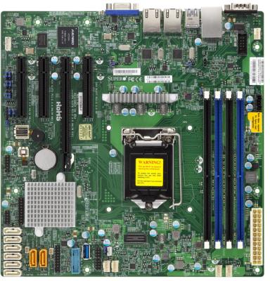 China Server/Workstation supermicro X11SSM-F LGA 1151/Intel C236/RDA 4/SATA 3 motherboard for server for sale