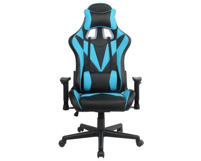 China (Size) Material Adjustable PU Colorful LED Lights PC Gaming Chair For Home Office for sale