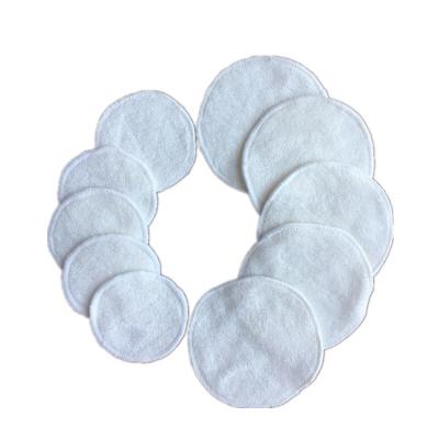 China Manufacturer New Desig 2layer Microfiber Face Skin Care Washable Reusable Fluffy Pads for sale