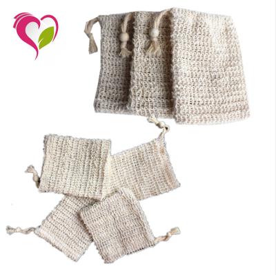 China Wholesale Customized Available Sisal Eco - Friendly Face Sisal Mesh Bag Excellent Size Mesh Bag for sale