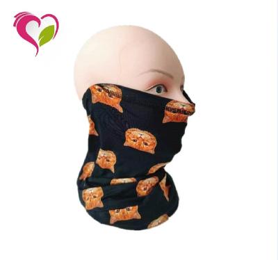 China Outdoor Activities Cooling Scarf 2021 New Kind Sports Running Polyester Neck Cuff Bandanas Summer Cooling Silk Scarf for sale