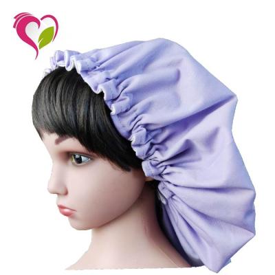 China Bath Hat Maker Eco Friendly Material Hair Hood Custom Logo Sustainable for sale